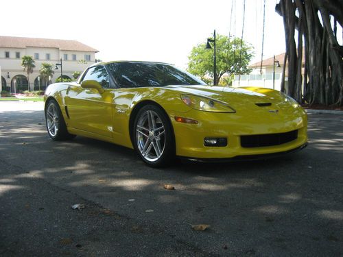 Corvette z06 coupe 2lz package chevrolet corvette zo6 ls7 505 hp