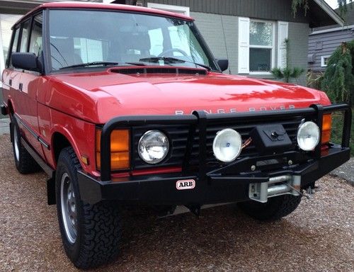 1992 range rover classic