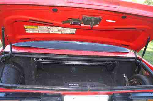 1989 Chevrolet Camaro RS Convertible 2-Door 5.0L RED, image 4