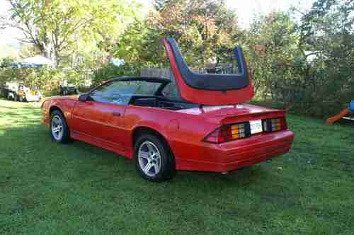 1989 Chevrolet Camaro RS Convertible 2-Door 5.0L RED, image 6