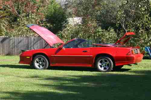 1989 Chevrolet Camaro RS Convertible 2-Door 5.0L RED, image 8
