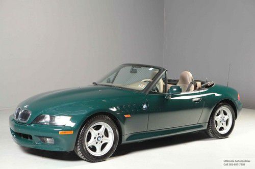 1997 bmw z3 roadster convertible 1.9l 67k miles leather alpine sound super clean