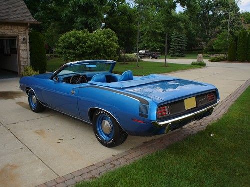 1970 plymounth hemi cuda convertible