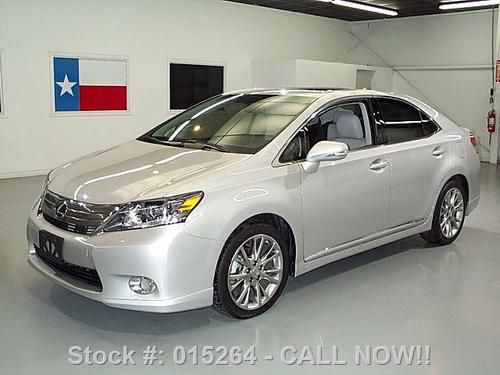 2010 lexus hs250h hybrid htd leather sunroof nav 43k mi texas direct auto