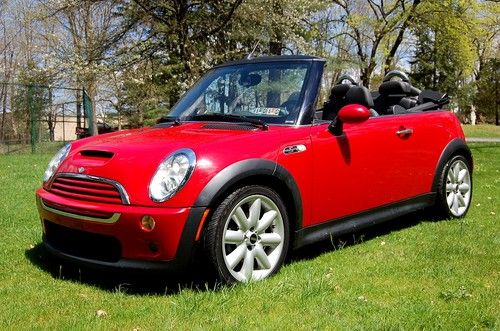 One owner 2007 mini-cooper s convertible, sport package, auto or self shift, cd