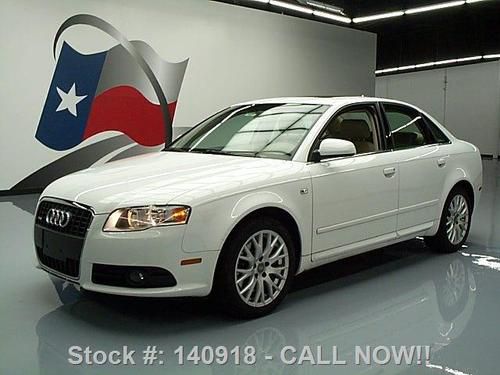 2008 audi a4 2.0t turbocharged sunroof paddle shift 61k texas direct auto