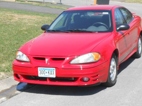 2004 pontiac grand am se1 sedan 4-door 3.4l