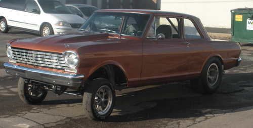 1962 chevy ii gasser nova straight axle