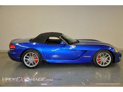 2006 dodge viper srt 10 gts blue convertible