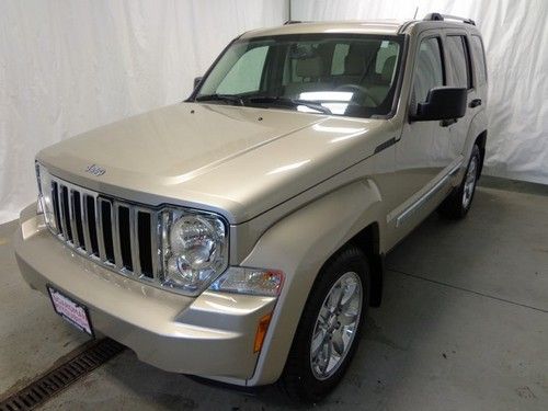 2010 jeep liberty limited 4wd leather navi xm radio sunroof clean carfax