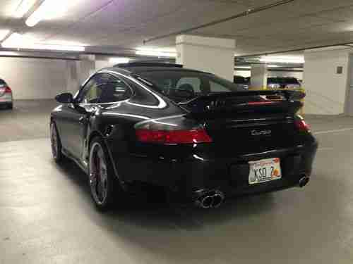 PORSCHE 996 911 TURBO 2003 BLACK ON BLACK CARBON FIBER BEAUTIFUL!!!, US $59,999.00, image 5