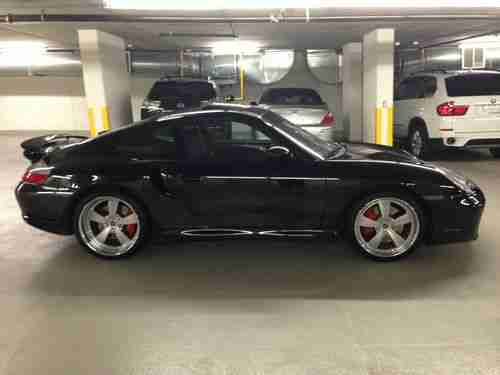 PORSCHE 996 911 TURBO 2003 BLACK ON BLACK CARBON FIBER BEAUTIFUL!!!, US $59,999.00, image 17