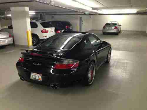 PORSCHE 996 911 TURBO 2003 BLACK ON BLACK CARBON FIBER BEAUTIFUL!!!, US $59,999.00, image 18