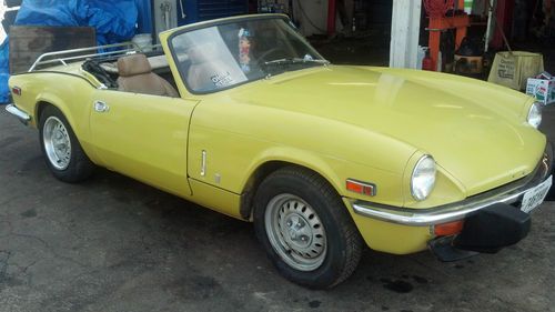 1974 triumph spitfire base convertible 2-door 1.5l