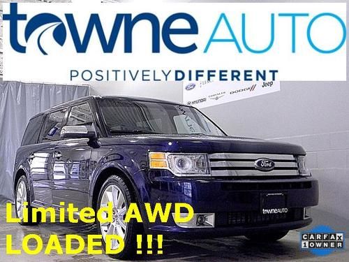 11 flex limited ecoboost awd 3rd row seats navigation