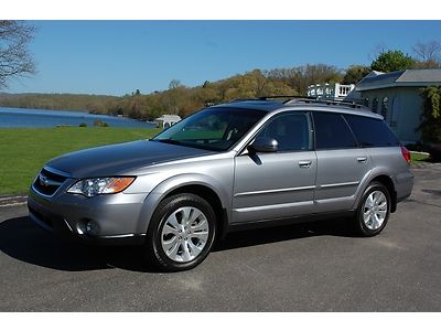 2009 subaru outback wagon 3.0r r 6cyl h6 limited leather only 13k miles stunning
