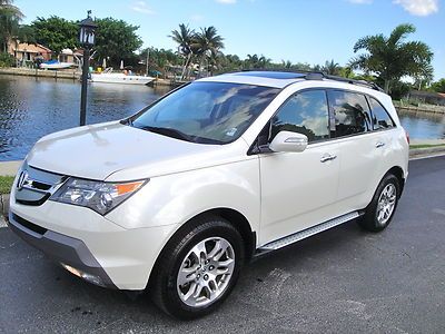 08 acura mdx tech 4x4*nav*back up cam*sunroof*running boards*gorgeous*fla fresh