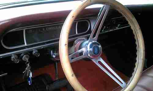 1968 Ford F-100 Exterior Satin Black/Gun Metal Grey Interior Red and Black, US $11,000.00, image 10