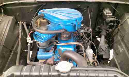 1968 Ford F-100 Exterior Satin Black/Gun Metal Grey Interior Red and Black, US $11,000.00, image 11