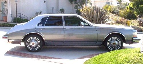 1985 cadillac seville base sedan 4-door 4.1l