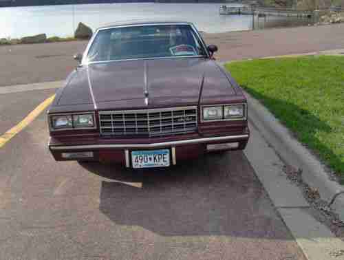 1984  MONTE CARLO ONLY 67,035.00 MILES