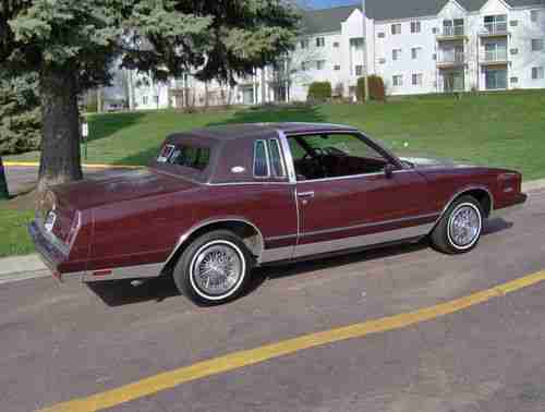 1984  MONTE CARLO ONLY 67,035.00 MILES