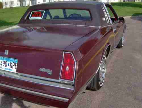 1984  MONTE CARLO ONLY 67,035.00 MILES