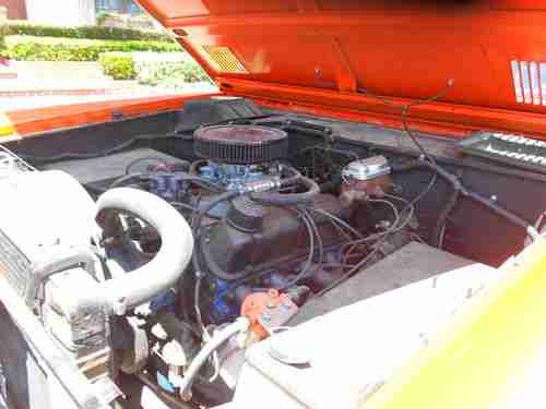 1969 Ford Bronco V8 Stick Lifted 4x4 Flowmasters BFG's Deep Orange Beautiful!, image 9