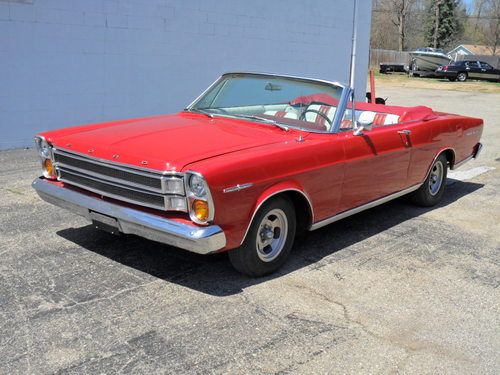 1966 galaxy xl convertible 390  4  bbl automatic