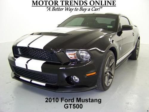 Shelby gt500 gt 500 navigation stripes cobra supercharged 2010 ford mustang 19k