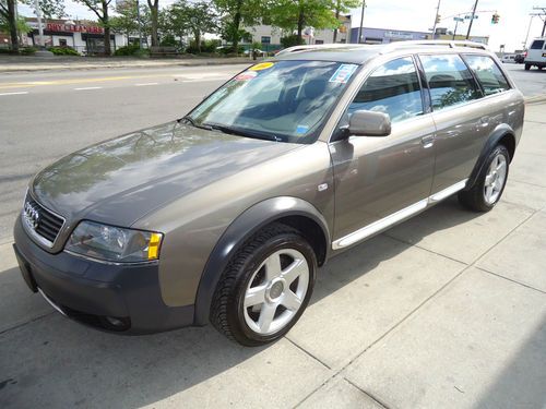 2004 audi allroad quattro wagon 4-dr 2.7l twin turbo 63k miles awd clean carfax!