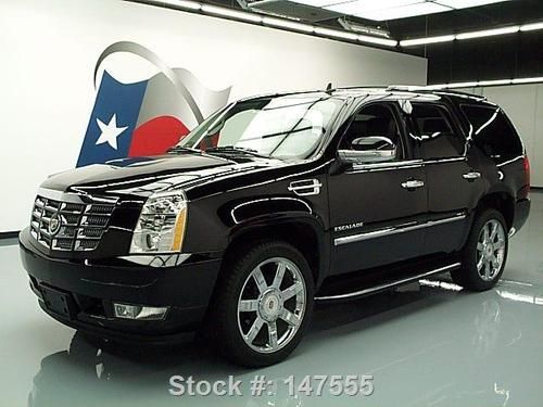 2011 cadillac escalade sunroof nav dual dvd 22's 48k mi texas direct auto