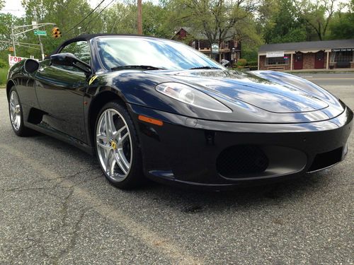 2008 ferrari f430 spider convertible 2-door 4.3l black/black f1