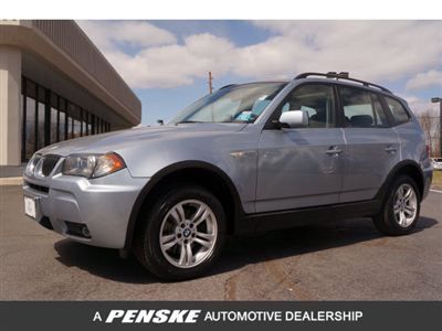 X3 4dr all wheel drive 3.0i bmw x3 3.0i suv gasoline 3.0l