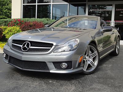 2011 mercedes benz sl63 amg$152 msrp pano nav carbon fiber premium pkg 13k miles