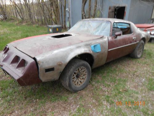 1981 77 78 79 80 81 pontiac trans am rust free t top automatic project car