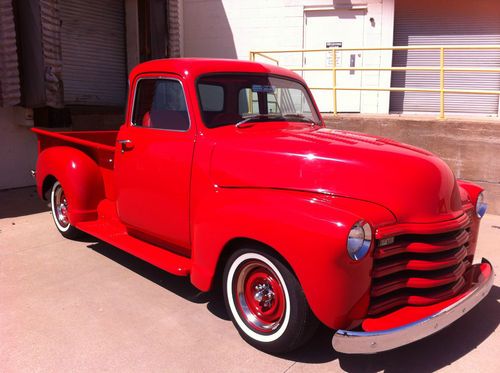 1949 chevy 5 window truck 350 a/c pdb ps camaro sub frame 50 51 52 53 frame off