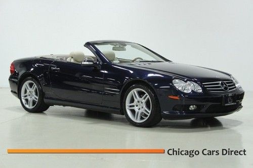 06 sl500 sport nav comfort pkg wood wheel rare color combo 41k mls clean history