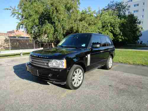 Land Rover: Black Range Rover Supercharged 4 Door SUV Sunroof/Rear Ent/NAV, US $25,000.00, image 6