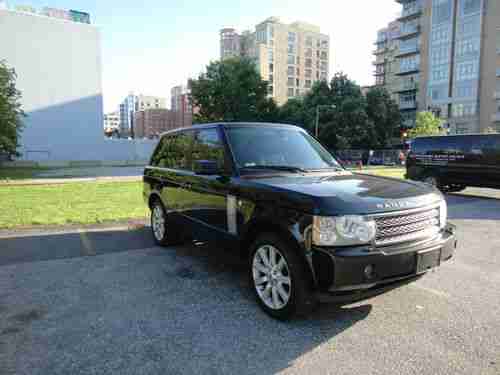 Land Rover: Black Range Rover Supercharged 4 Door SUV Sunroof/Rear Ent/NAV, US $25,000.00, image 7