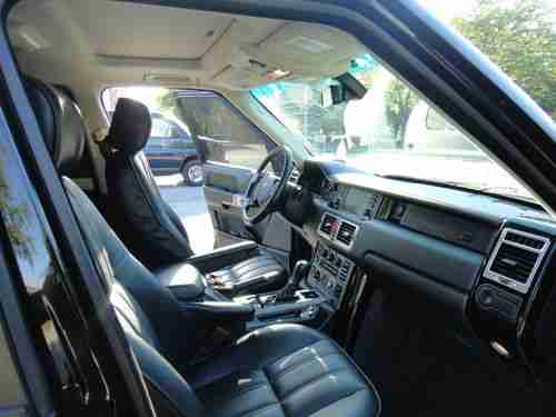 Land Rover: Black Range Rover Supercharged 4 Door SUV Sunroof/Rear Ent/NAV, US $25,000.00, image 11