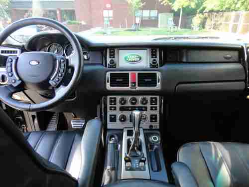 Land Rover: Black Range Rover Supercharged 4 Door SUV Sunroof/Rear Ent/NAV, US $25,000.00, image 17