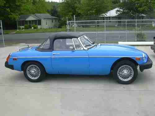 1978 MG MGB Convertible - Absolutely Gorgeous, image 2