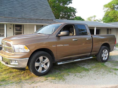 Big horn slt quad cab 4x2, saddle brown pearl exterior