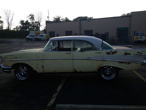 1957 bel air 4dr coupe