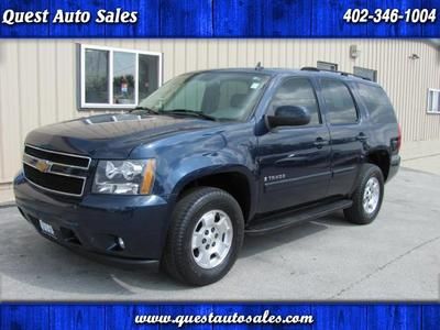 2007 chevy tahoe lt 4wd blue/grey carfax we finance/ship