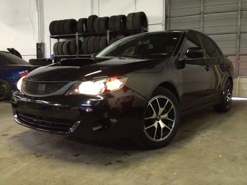 2008 subaru impreza wrx sedan 4-door 2.5l