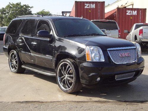 2011 gmc yukon denali salvage repairable cooling good!! only 42k miles runs!!!