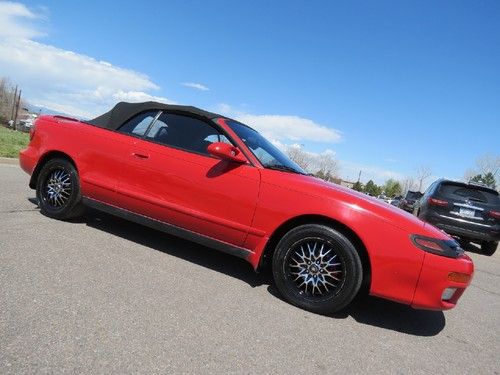 1992 toyota celica gt automatic convertible runs nice clean history good mpgs