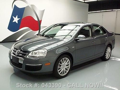 2009 volkswagen jetta wolfsburg turbo auto sunroof 45k texas direct auto